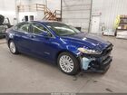 2016 Ford Fusion Hybrid Se Синий vin: 3FA6P0LU6GR290698