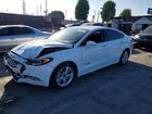 2018 Ford Fusion Se Hybrid White vin: 3FA6P0LU6JR172111