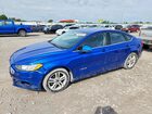 2018 Ford Fusion Se Hybrid Blue vin: 3FA6P0LU6JR210677