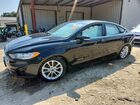 2019 Ford Fusion Se Black vin: 3FA6P0LU6KR130068