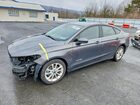 2019 Ford Fusion Se Gray vin: 3FA6P0LU8KR222525