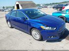2016 Ford Fusion Hybrid Se Blue vin: 3FA6P0LU9GR255718