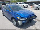2017 Ford Fusion Hybrid Se Blue vin: 3FA6P0LU9HR167463