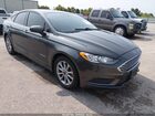 2017 Ford Fusion Hybrid Se Gray vin: 3FA6P0LU9HR254991