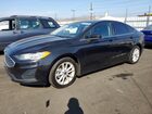 2020 Ford Fusion Se Black vin: 3FA6P0LUXLR199282