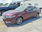 2017 Ford Fusion Se Phev Burgundy vin: 3FA6P0PU9HR161091