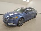 2018 Ford Fusion Titanium/platinum Hev Blue vin: 3FA6P0RU3JR234443