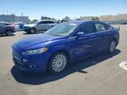 2016 Ford Fusion Titanium Phev Blue vin: 3FA6P0SU6GR229448