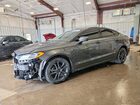 2018 Ford Fusion Se Gray vin: 3FA6P0T98JR261545