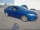 2018 Ford Fusion Hybrid S Blue vin: 3FA6P0UU4JR122306