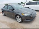 2018 Ford Fusion Hybrid S Gray vin: 3FA6P0UU5JR235875