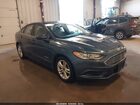 2018 Ford Fusion Hybrid S Blue vin: 3FA6P0UU5JR271453