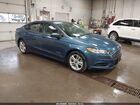 2018 Ford Fusion Hybrid S Blue vin: 3FA6P0UU8JR235868