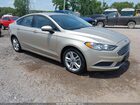 2018 Ford Fusion Hybrid S Золотой vin: 3FA6P0UUXJR100438