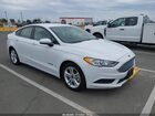 2018 Ford Fusion Hybrid S White vin: 3FA6P0UUXJR243566