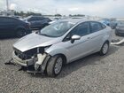 2018 Ford Fiesta S Silver vin: 3FADP4AJ3JM135876