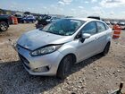 2018 Ford Fiesta S Silver vin: 3FADP4AJ3JM143055