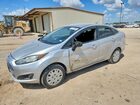 2016 Ford Fiesta S Silver vin: 3FADP4AJ4GM208097