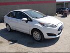 2017 Ford Fiesta S White vin: 3FADP4AJ5HM170672