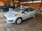 2016 Ford Fiesta S Silver vin: 3FADP4AJ6GM162255