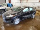 2017 Ford Fiesta S Black vin: 3FADP4AJXHM163121