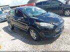 2016 Ford Fiesta Se Black vin: 3FADP4BJ0GM159351