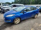 2018 Ford Fiesta Se Blue vin: 3FADP4BJ0JM129757