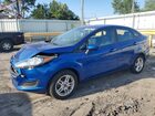 2019 Ford Fiesta Se Blue vin: 3FADP4BJ1KM139585