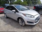 2016 Ford Fiesta Se Silver vin: 3FADP4BJ3GM163023