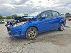 2018 Ford Fiesta Se Blue vin: 3FADP4BJ7JM126354