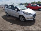 2019 Ford Fiesta Se Silver vin: 3FADP4BJ8KM166220