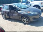 2019 Ford Fiesta Se Gray vin: 3FADP4EJ1KM147939