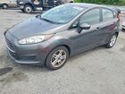 2019 Ford Fiesta Se Gray vin: 3FADP4EJ1KM155569