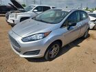 2018 Ford Fiesta Se Silver vin: 3FADP4EJ2JM122112