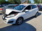 2018 Ford Fiesta Se White vin: 3FADP4EJ3JM122507