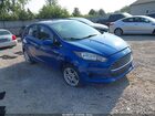 2018 Ford Fiesta Se Blue vin: 3FADP4EJ4JM138215
