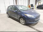2016 Ford Fiesta Se Blue vin: 3FADP4EJ5GM160104