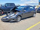 2017 Ford Fiesta Se Gray vin: 3FADP4EJ5HM167958