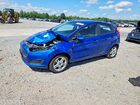 2018 Ford Fiesta Se Синий vin: 3FADP4EJ5JM147621