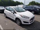 2019 Ford Fiesta Se White vin: 3FADP4EJ7KM115500