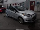 2017 Ford Fiesta Se Silver vin: 3FADP4EJ8HM136378