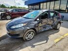 2017 Ford Fiesta Se Gray vin: 3FADP4EJ8HM153035