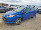 2019 Ford Fiesta Se Blue vin: 3FADP4EJ8KM120009