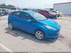 2016 Ford Fiesta Se Blue vin: 3FADP4EJ9GM119555