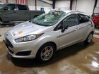 2018 Ford Fiesta Se Silver vin: 3FADP4EJ9JM144916