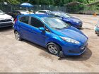 2019 Ford Fiesta Se Синий vin: 3FADP4EJ9KM151561