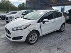 2017 Ford Fiesta Se White vin: 3FADP4EJXHM118609
