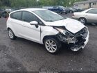 2019 Ford Fiesta Se White vin: 3FADP4EJXKM107228