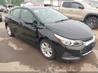 2019 Chevrolet Cruze Ls Black vin: 3G1BC6SM2KS562196