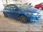 2019 Chevrolet Cruze Lt Blue vin: 3G1BE6SM4KS563070